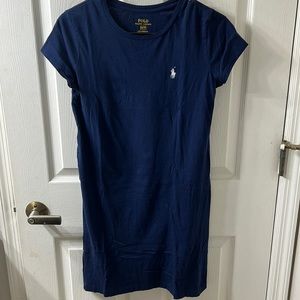 Navy blue Polo tshirt dress